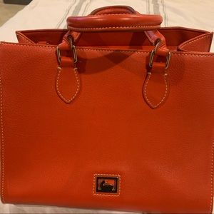 Dark orange Dooney and Bourke handbag